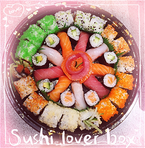 Sushi lover box (34st)